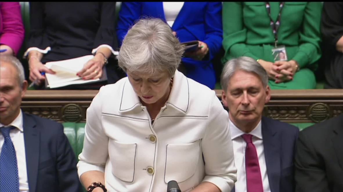 UK: Brexit deal still 'achievable' says Theresa May despite Northern Ireland deadlock