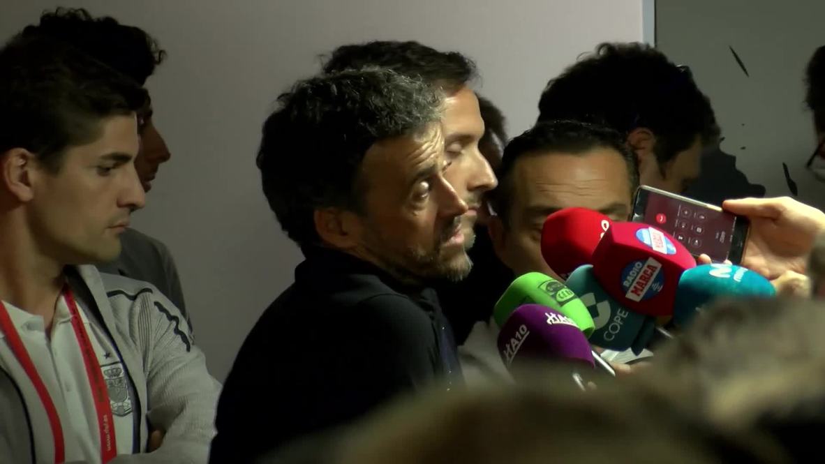 Spain: 'The first half was a disaster' - Spanish midfielder Ceballos on England clash