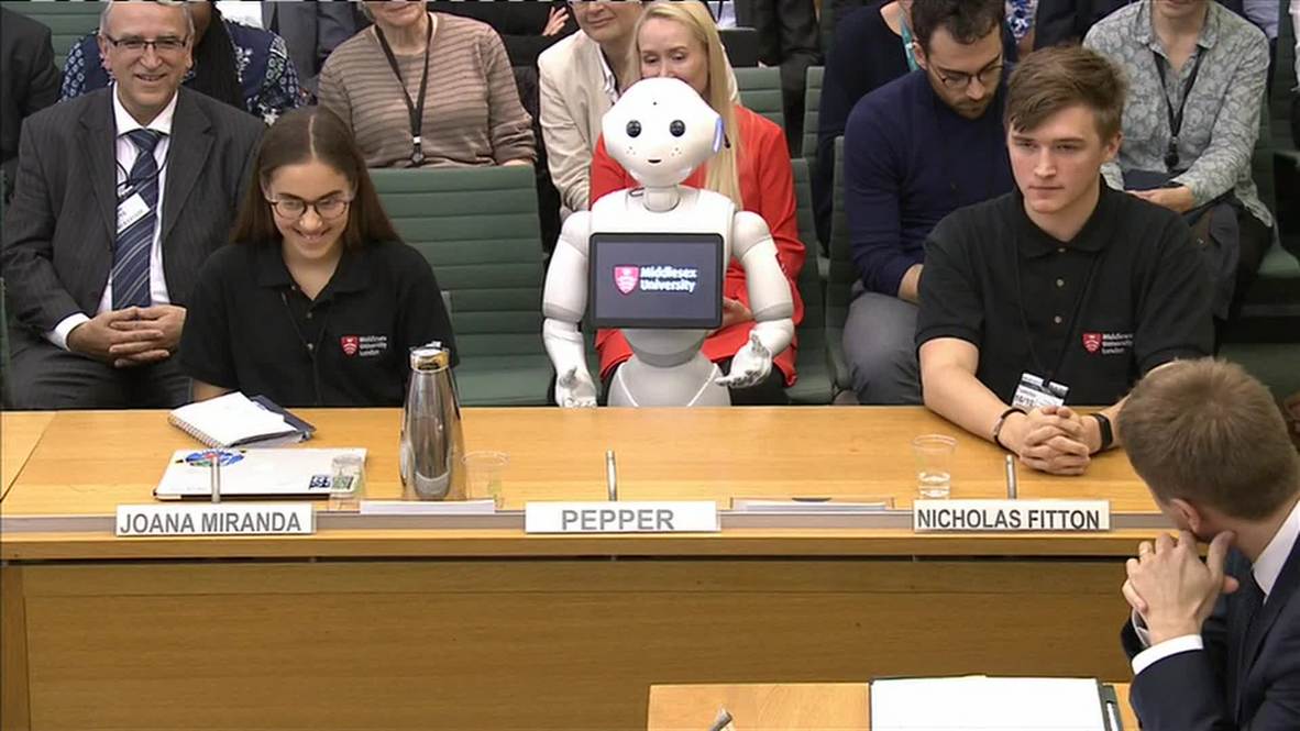 UK: 'Emotionally aware' robot tells MPs she has 'an important role to play'