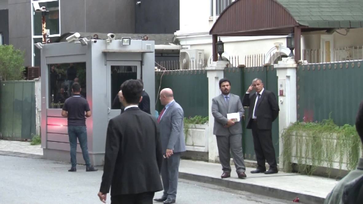 Turkey: Saudi Arabia sends investigative team to consul's residence - reports