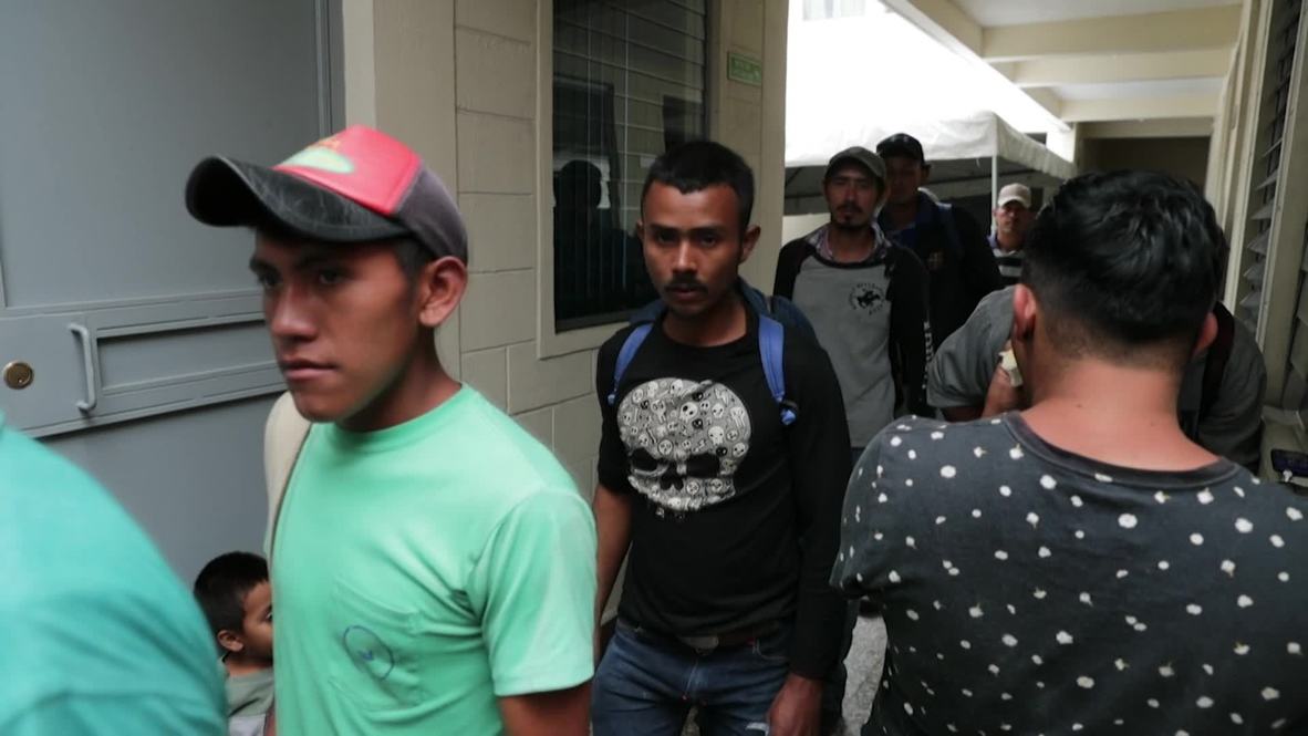 Guatemala: Inmigrantes hondureños reciben ayuda y refugio durante su viaje hacia EE.UU.