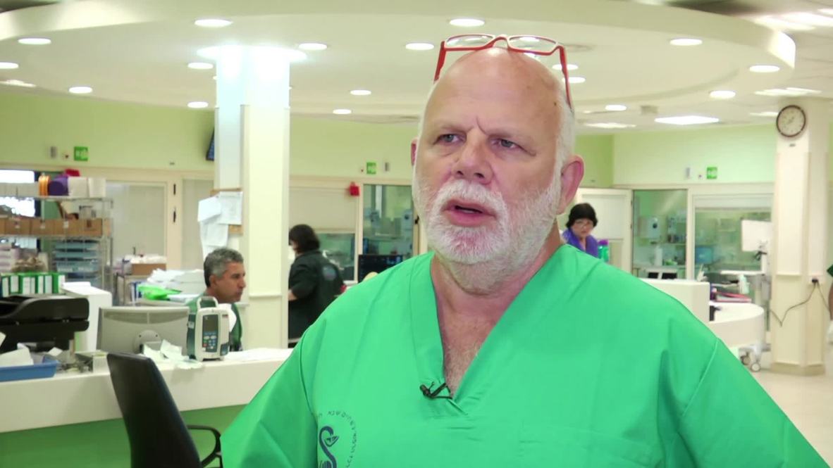 Israel: Bebé sirio llega para una cirugía de corazón a hospital israelí