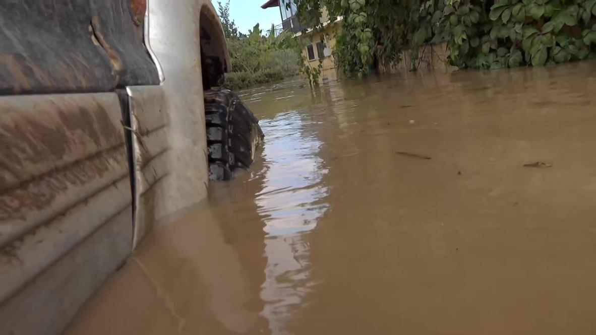 Italia: Tormentas causan inundaciones en el sureste de Sicilia