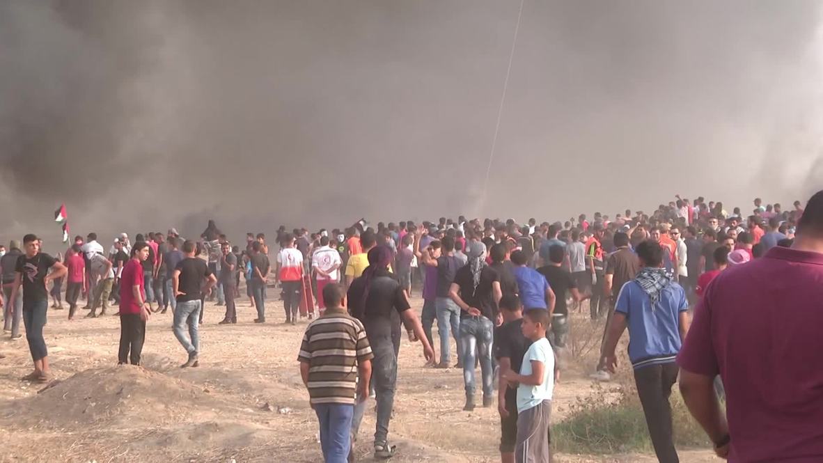 State of Palestine: Over 115 injured as Israeli forces use live ammo in Gaza protest