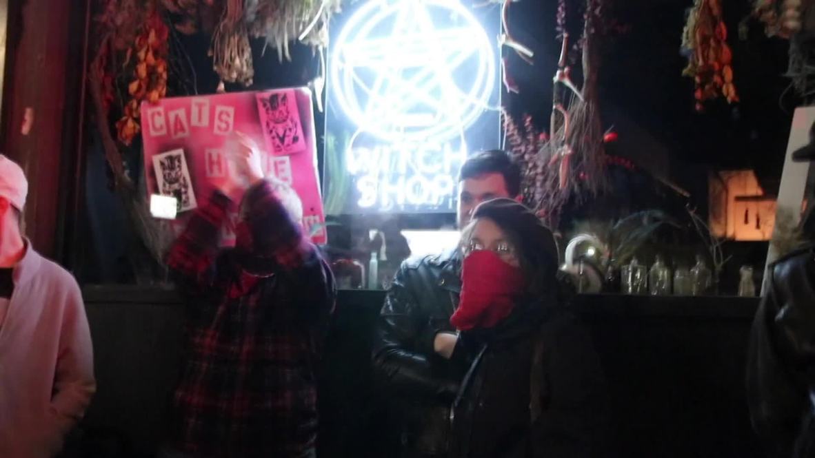 USA: NYC's modern-day witches cast hex on Kavanaugh