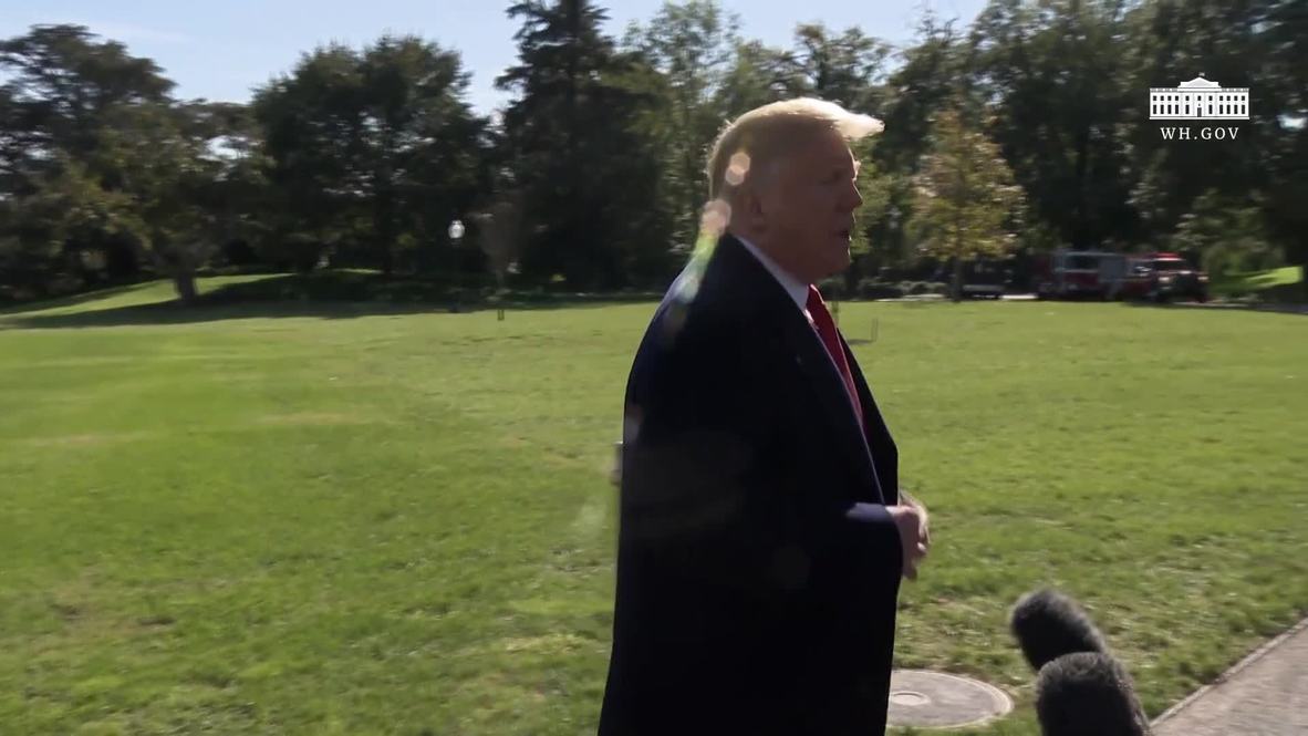 USA: 'It's a threat to whoever you want' - Trump on arms treaty withdrawal