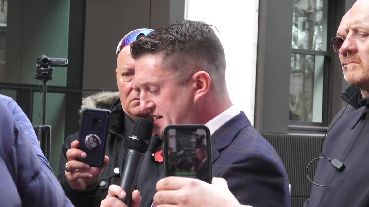 UK: Tommy Robinson's contempt case referred to attorney general