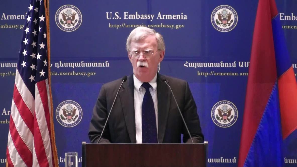 Armenia: Resolution on Nagorno-Karabakh best way ‘to limit outside influence’ - Bolton