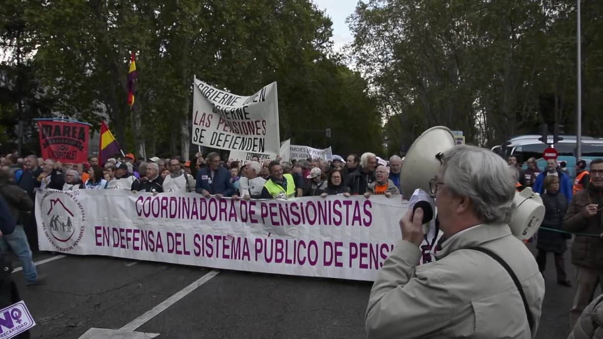 Spain: Anger on capital's streets at poor living standards