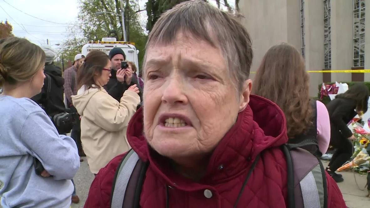 USA: Mourners recall synagogue shooting, comment on Trump visit