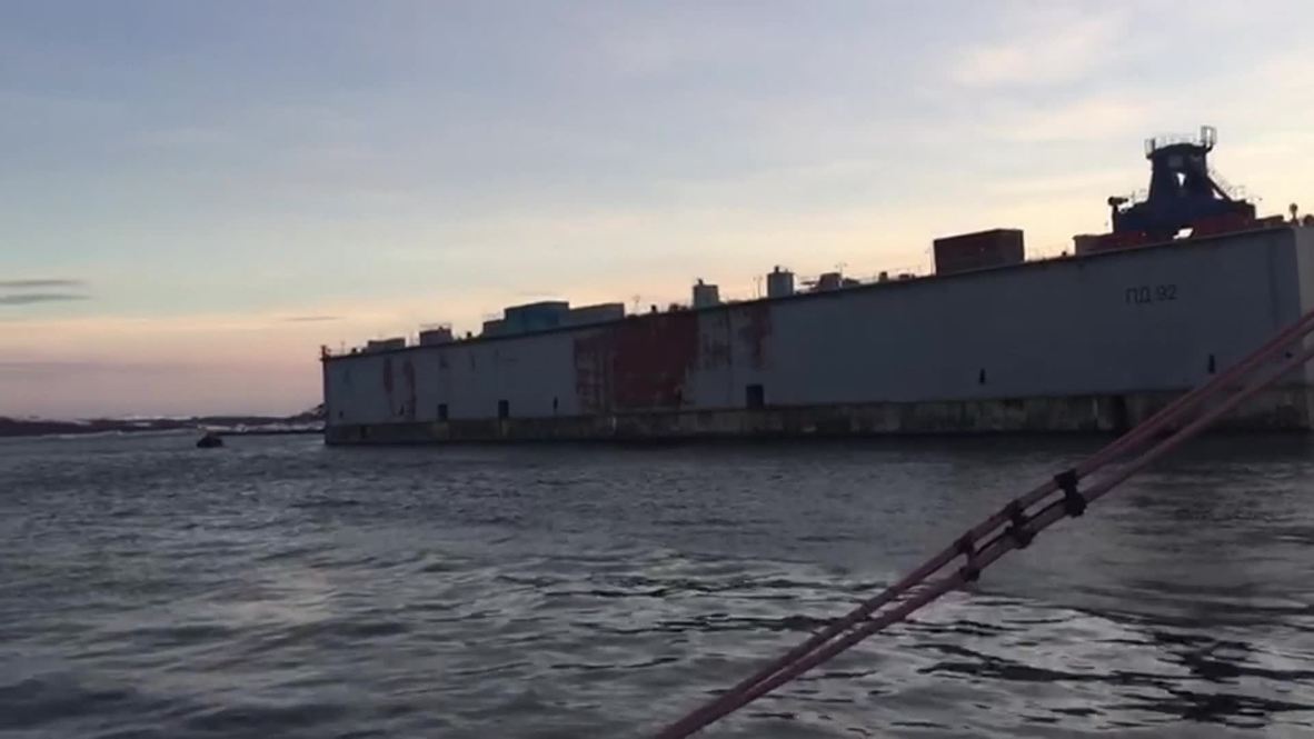 Russia: One missing, four injured after floating dock sinks and damages Kuznetsov carrier