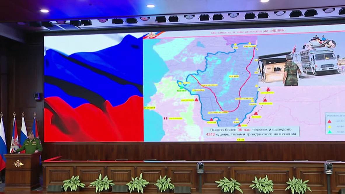 Russia: MoD warns of false flag chemical attack in Idlib