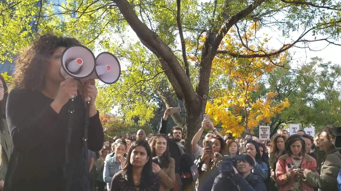 EE. UU.: Los trabajadores de Google salen a la calle contra el acoso sexual en la compañía