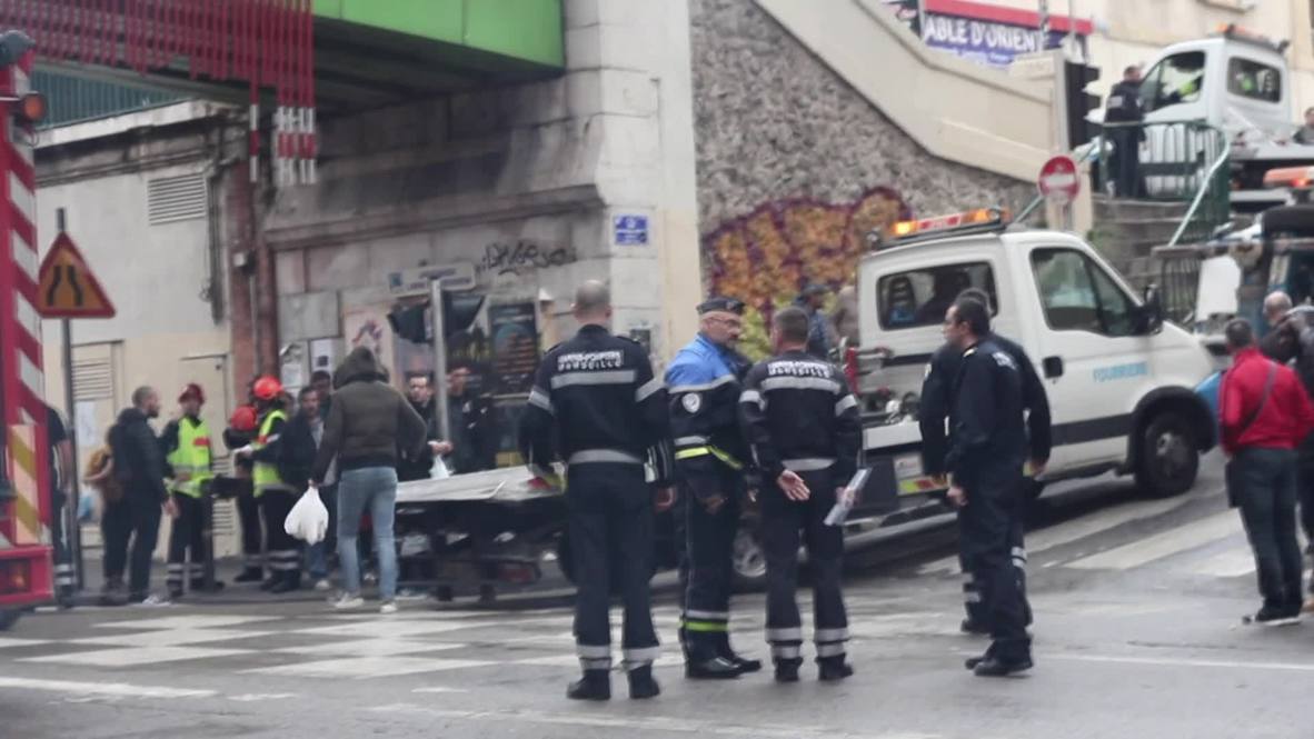 Francia: Rescatistas buscan sobrevivientes atrapados tras derrumbe en un edificio de Marsella