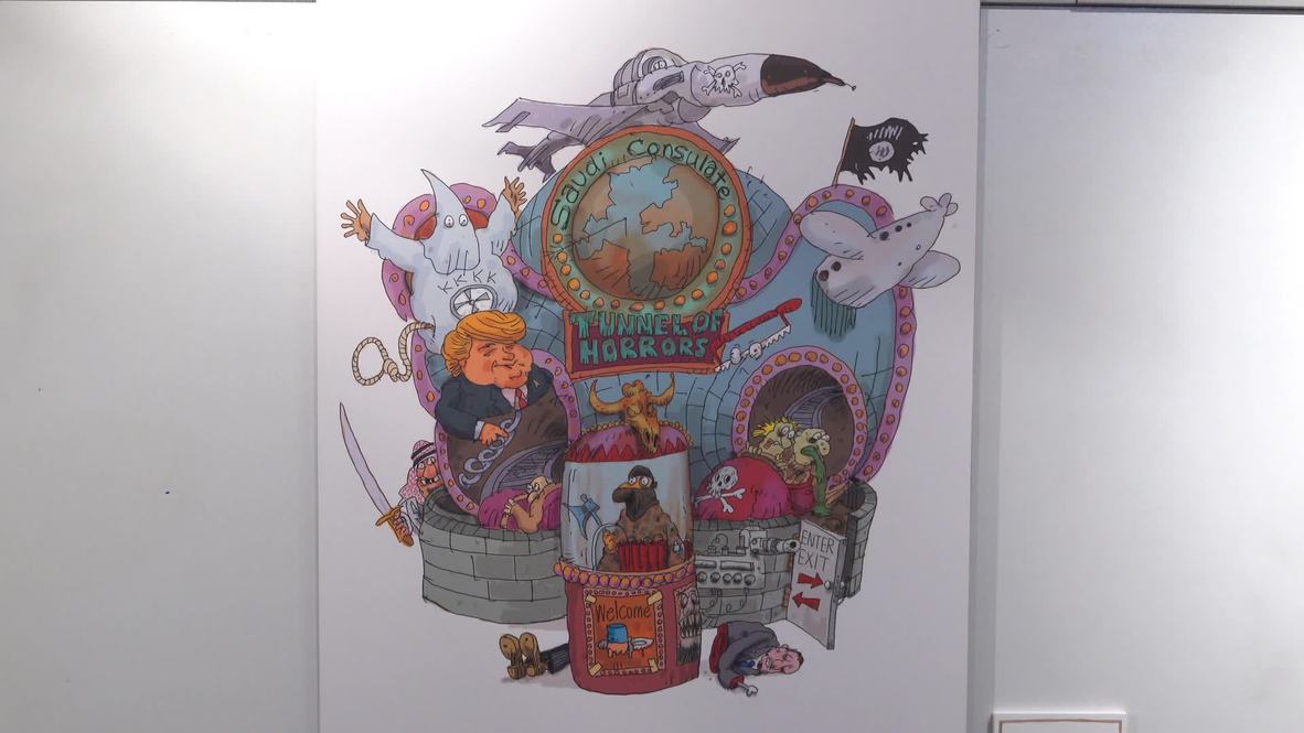 Iran: Cartoons mock US foreign policy at 'Donald Salman' exhibition