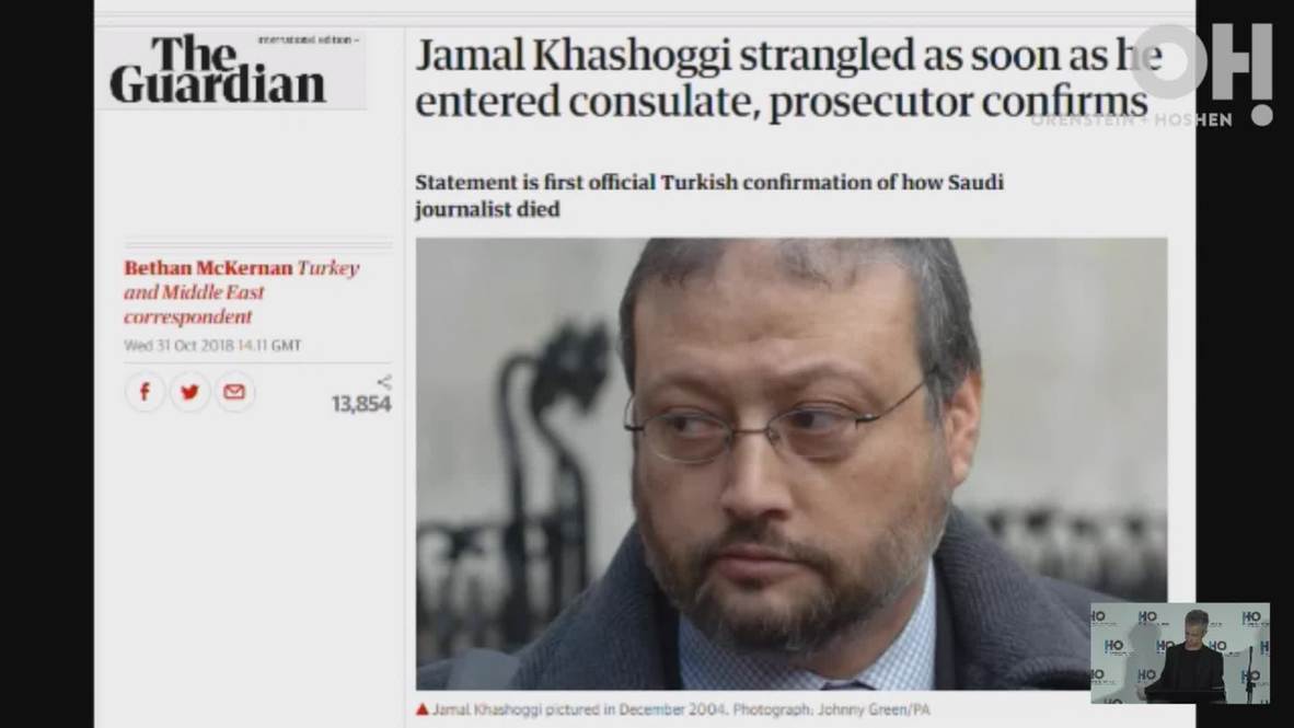 Israel: Snowden acusa a firma de ciberseguridad israelí de contribuir en el asesinato de Khashoggi