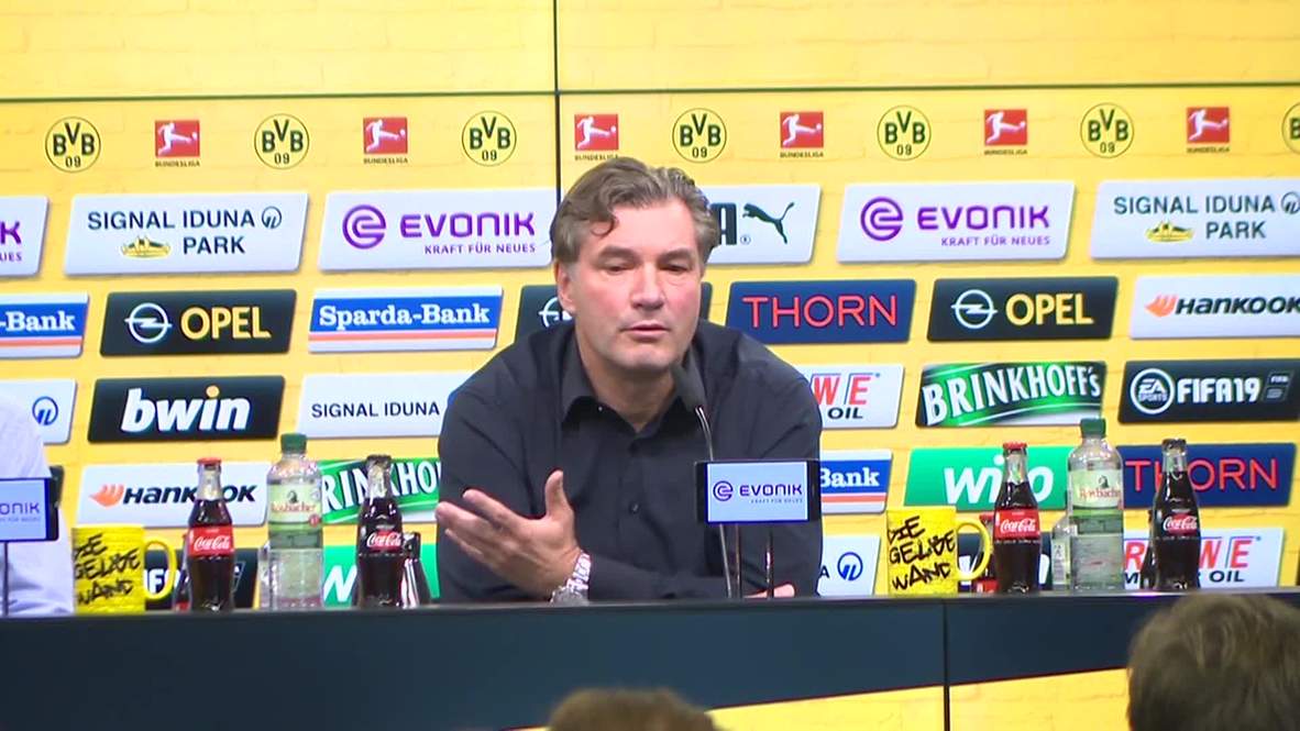 Germany: Dortmund have 'good reasons' to be confident against Bayern - Sport Director Zorc