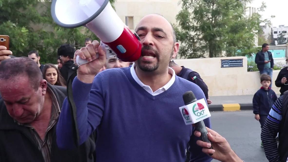 Jordan: Protesters march against gas deal with Israel