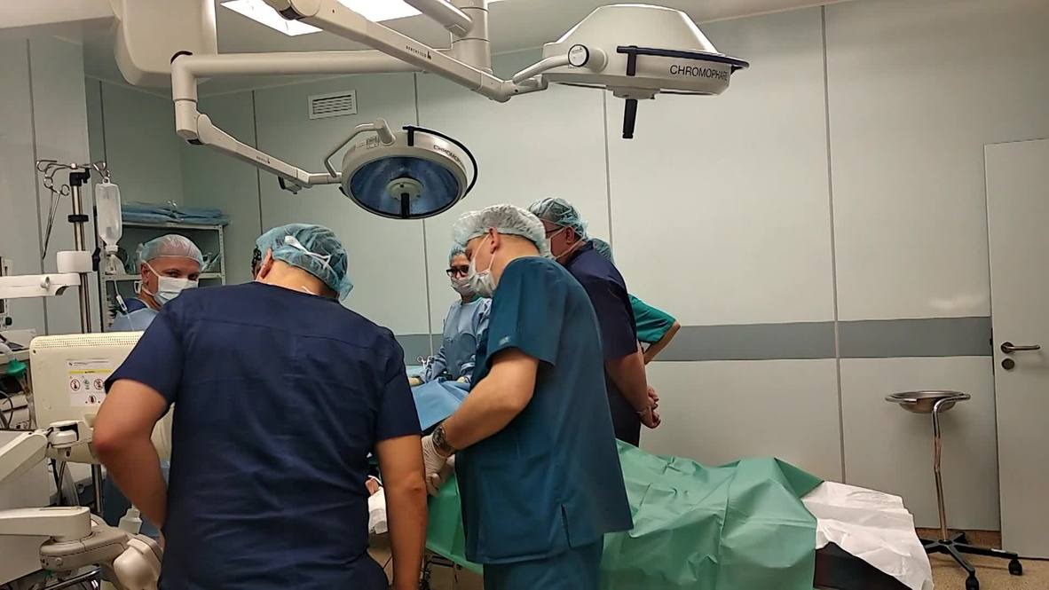 Russia: Life-saving tumour surgery carried out on woman in labour