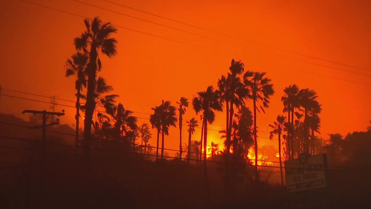 EE.UU.: 25 muertos por incendios forestales en California