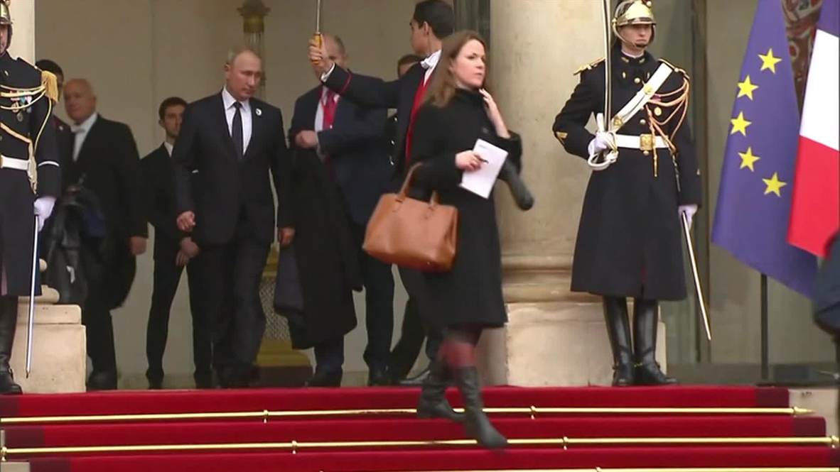 France: Putin confirms talking to Trump during luncheon