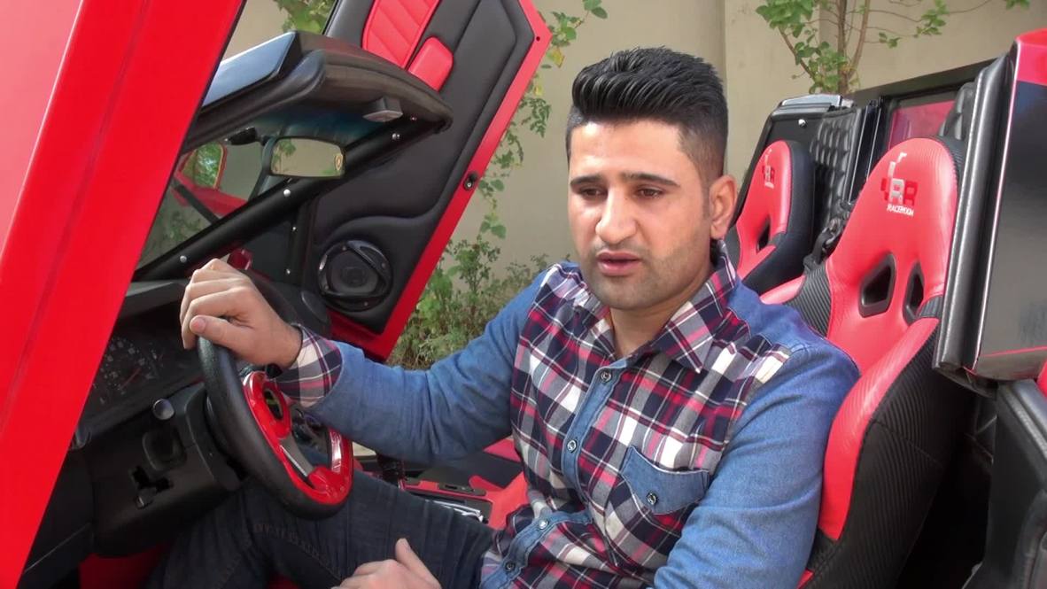 Brothers build their own LAMBORGHINI in Iraqi Kurdistan
