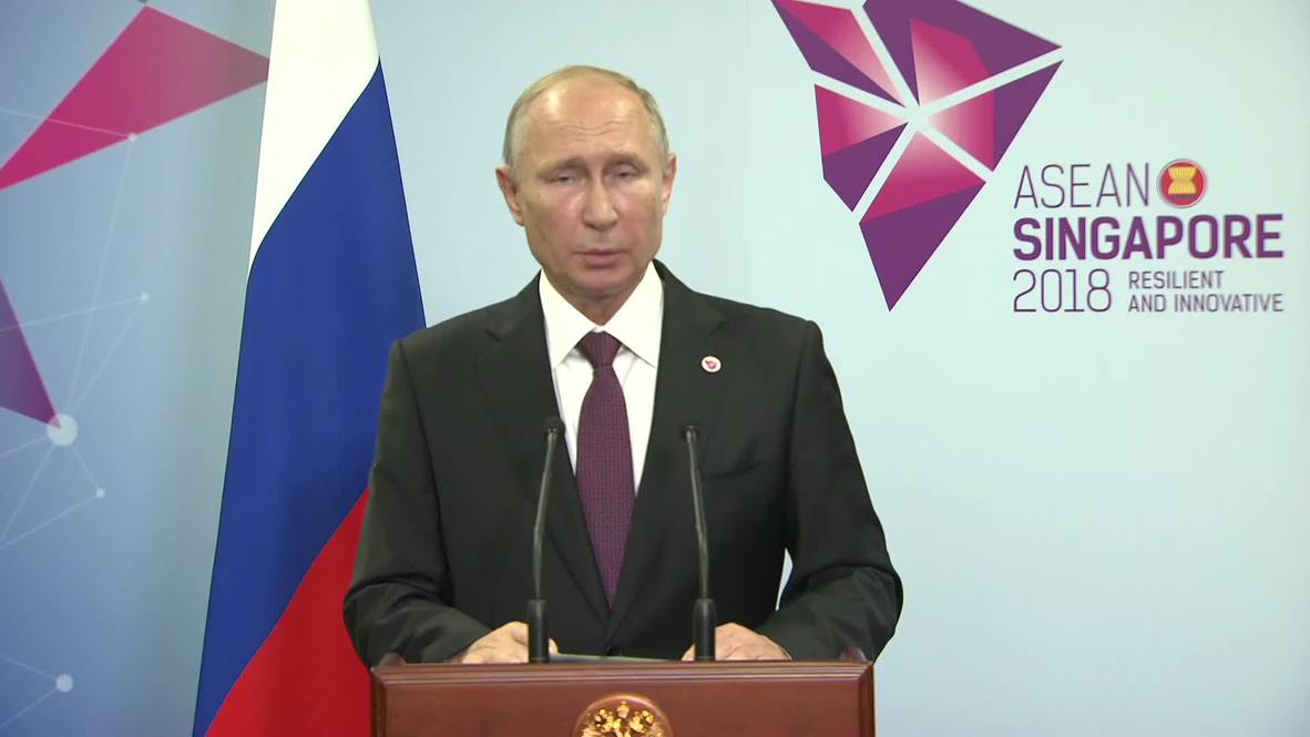 Singapore: Putin ready to meet with Trump at G20 summit