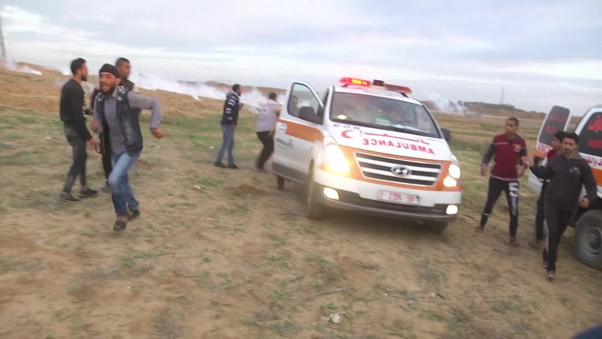 State of Palestine: Over 40 injured in Gaza border protests