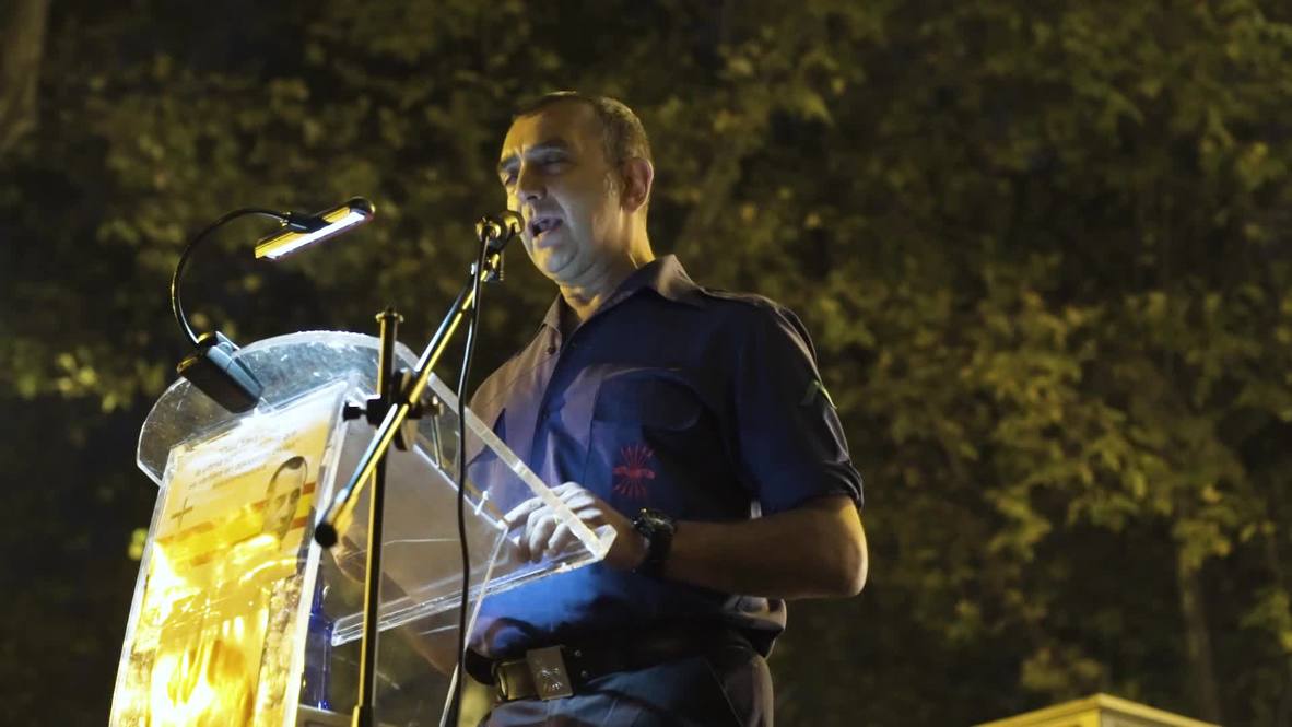 Spain: Fascists march to honour Falange founder at Valley of the Fallen