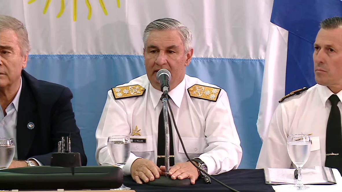 Argentina: Missing sub found, ‘no means’ to recover it - Defence Minister Aguad