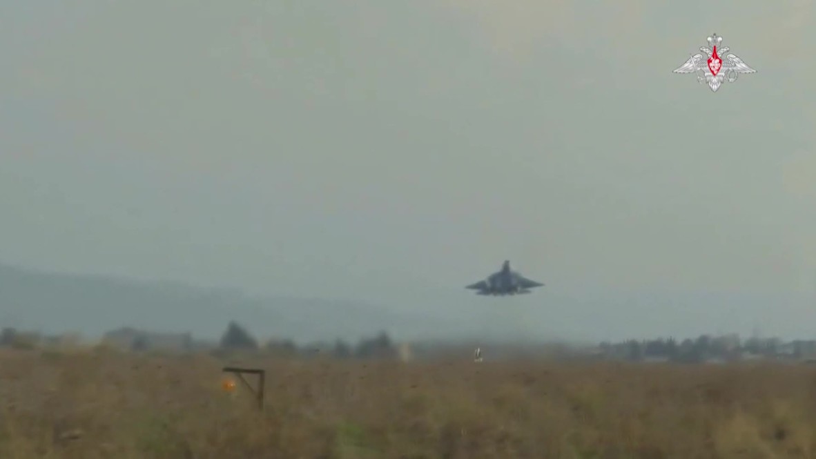 Syria: Russian fifth-generation Su-57 performs combat flights