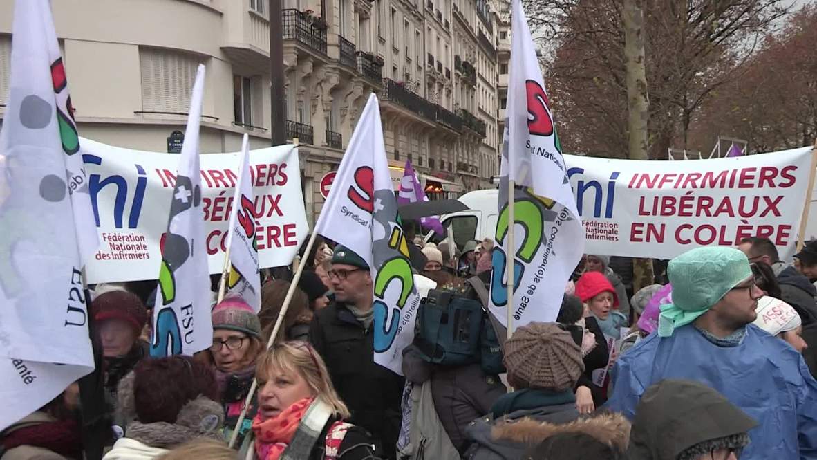 France: Nurses strike nationwide over Health Plan 2022