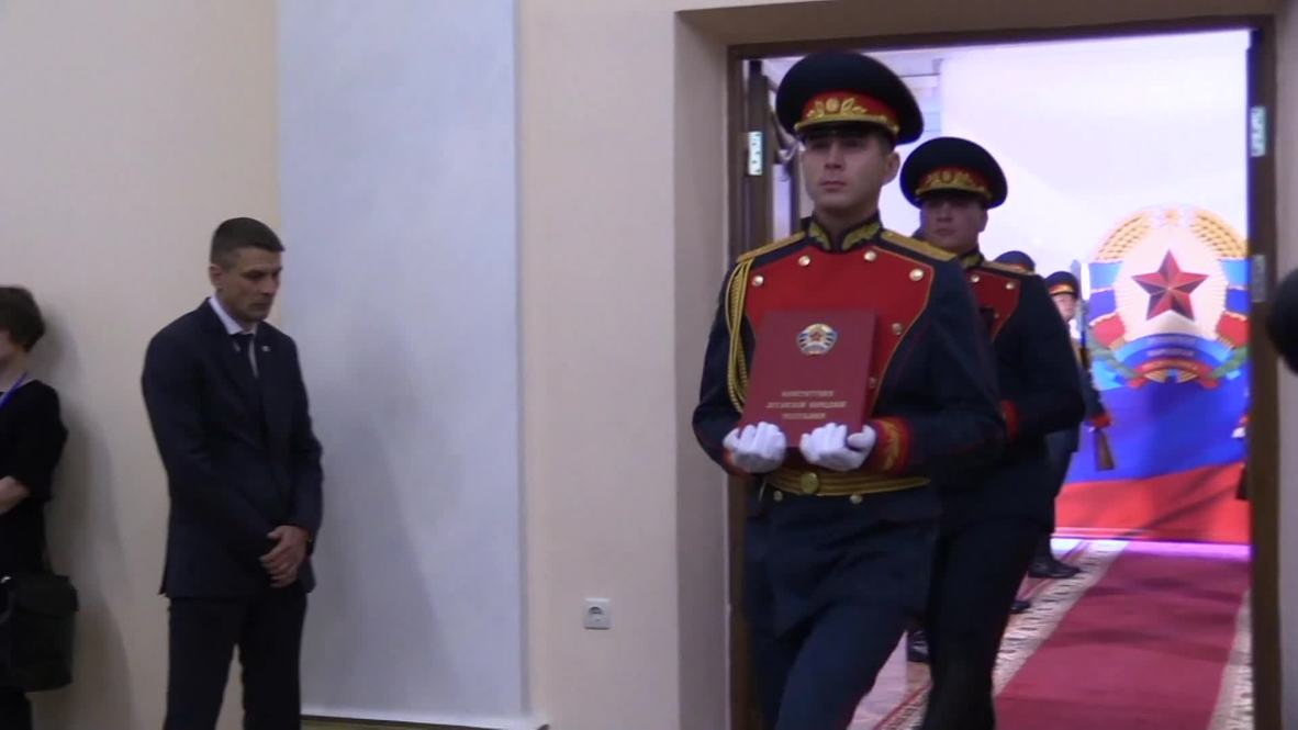 Ukraine: Pasechnik inaugurated as head of Lugansk People’s Republic