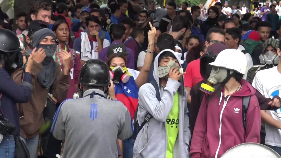 Venezuela: Student protests lead to tensions in Caracas