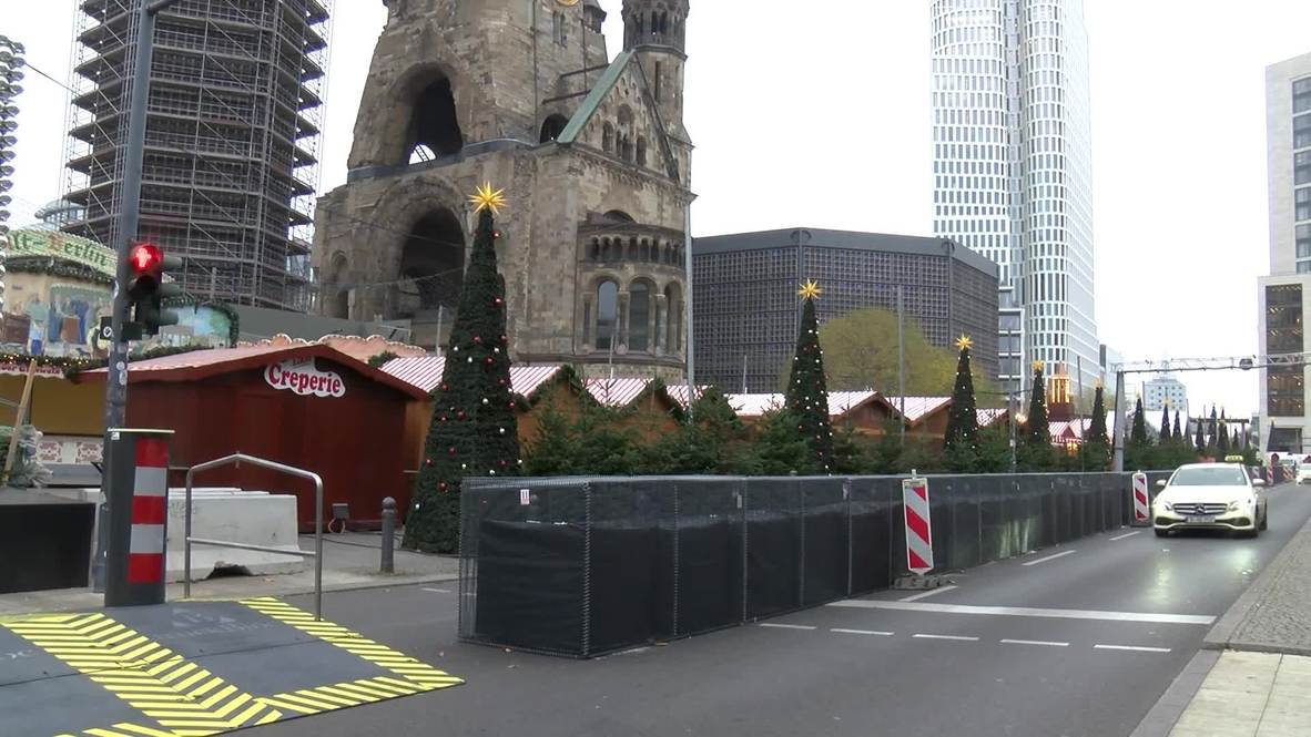 Alemania: Aumenta la seguridad en el mercado navideño de Berlín atacado en 2016