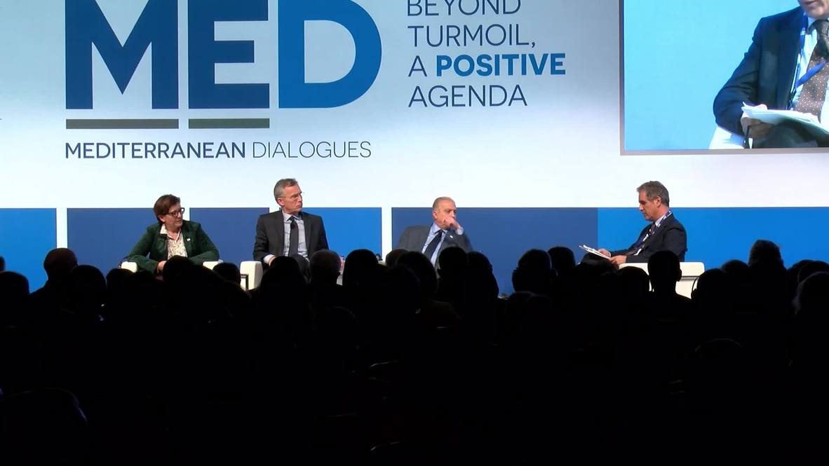 Italy: Iraqi FM and NATO Chief talk Middle East after IS at MED summit