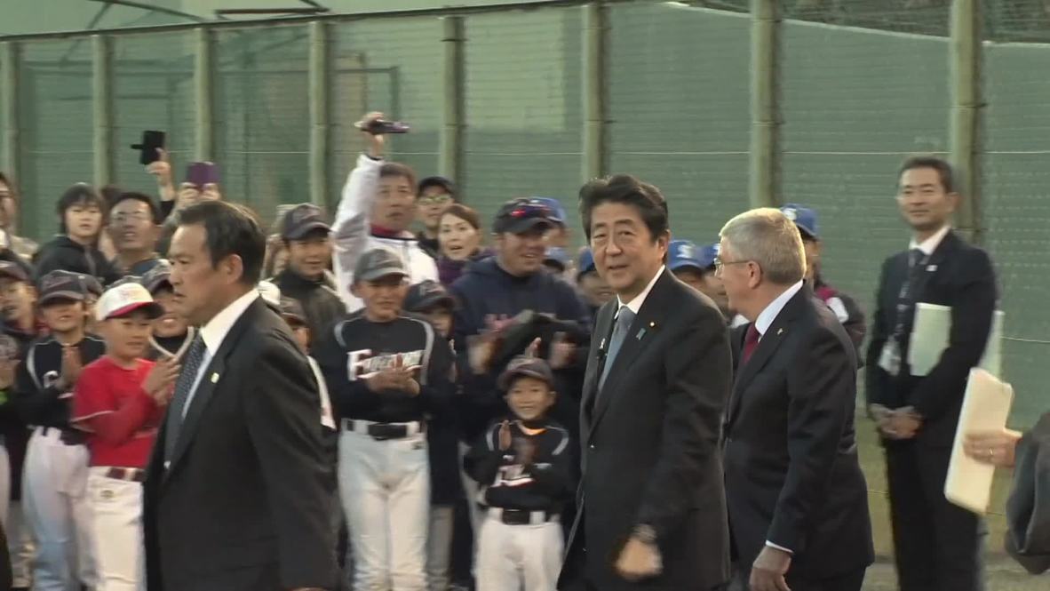 Japan: Shinzo Abe and IOC’s Bach visit Fukushima in anticipation of 2020 games