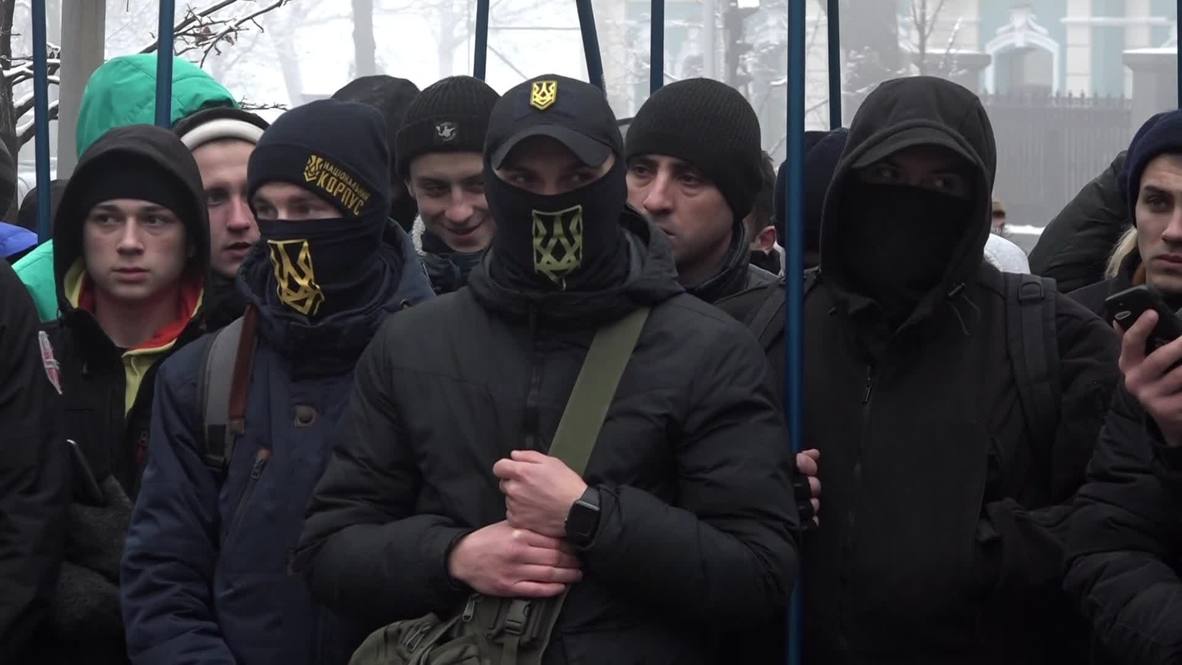 Ukraine: National Corps demand Azov treaty termination after Russia detains vessels