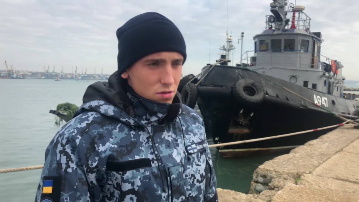 Russia: Ukrainian crew admit to ‘provocation’ in statements released by FSB