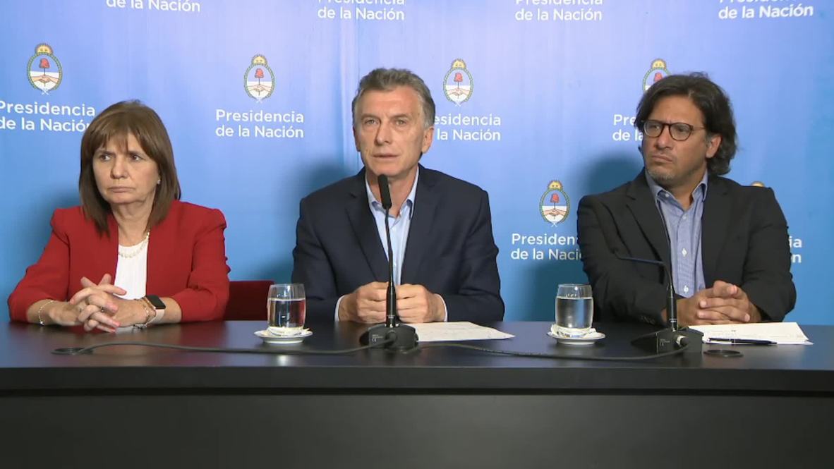 Argentina: Macri vents fury over 'insane' Copa Libertadores violence
