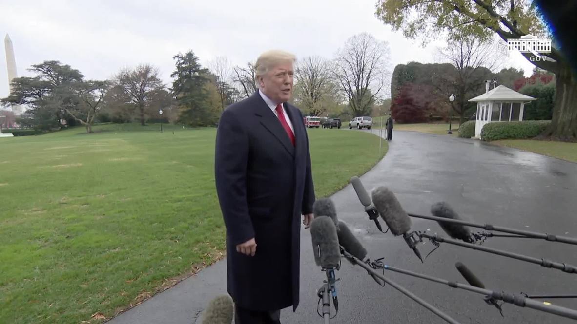 USA: Trump 'not happy' about Kerch Strait incident