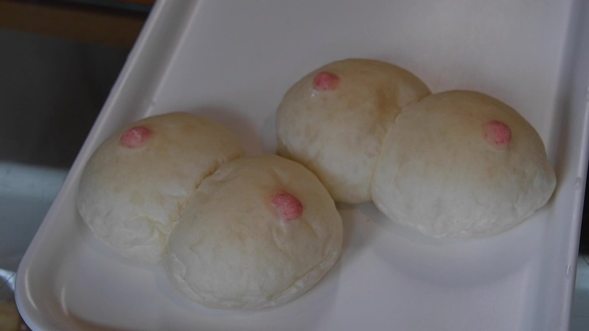 Get your hands on the BREAST bread in Japan