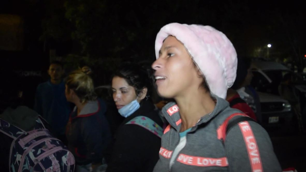 México: Primer grupo de migrantes deportado a Honduras