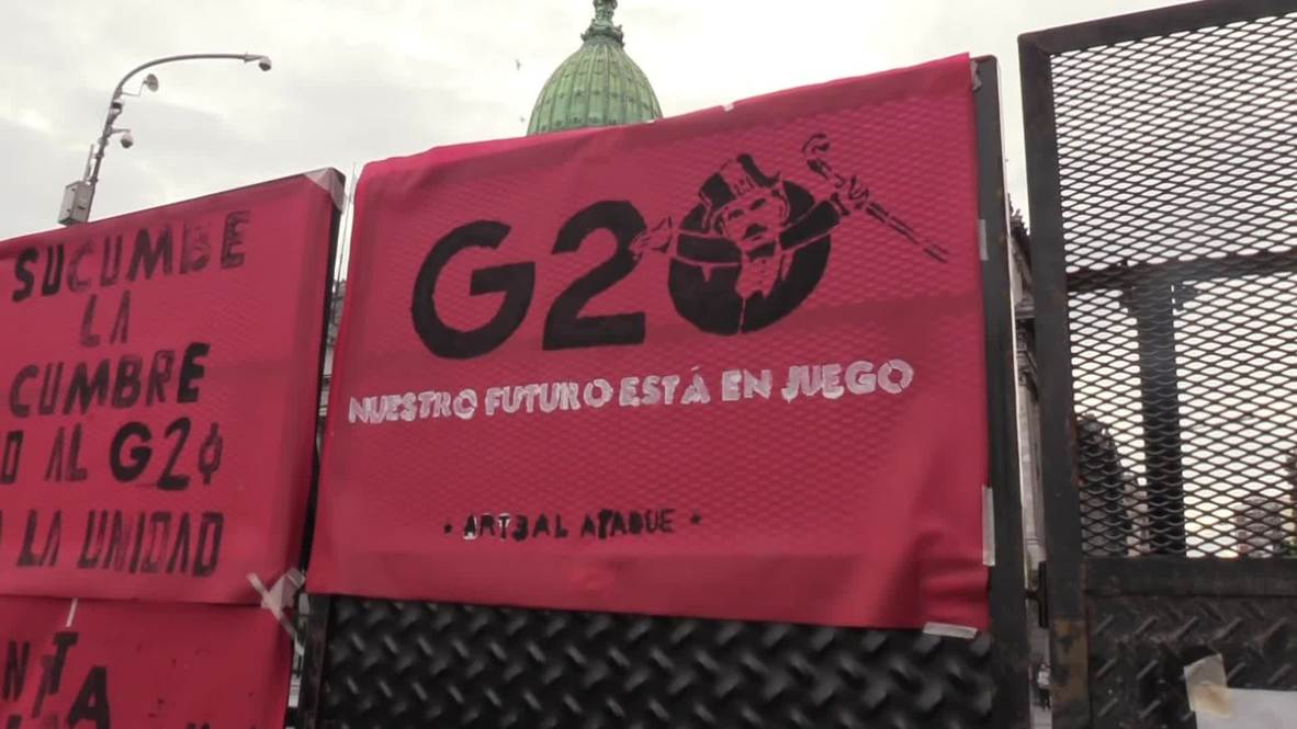 Argentina: 'Summit of the Peoples' rallies against G20 in Buenos Aires