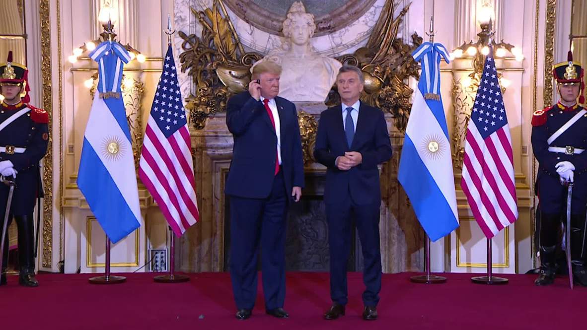Argentina: Macri receives Trump for bilateral talks ahead of G20 Summit