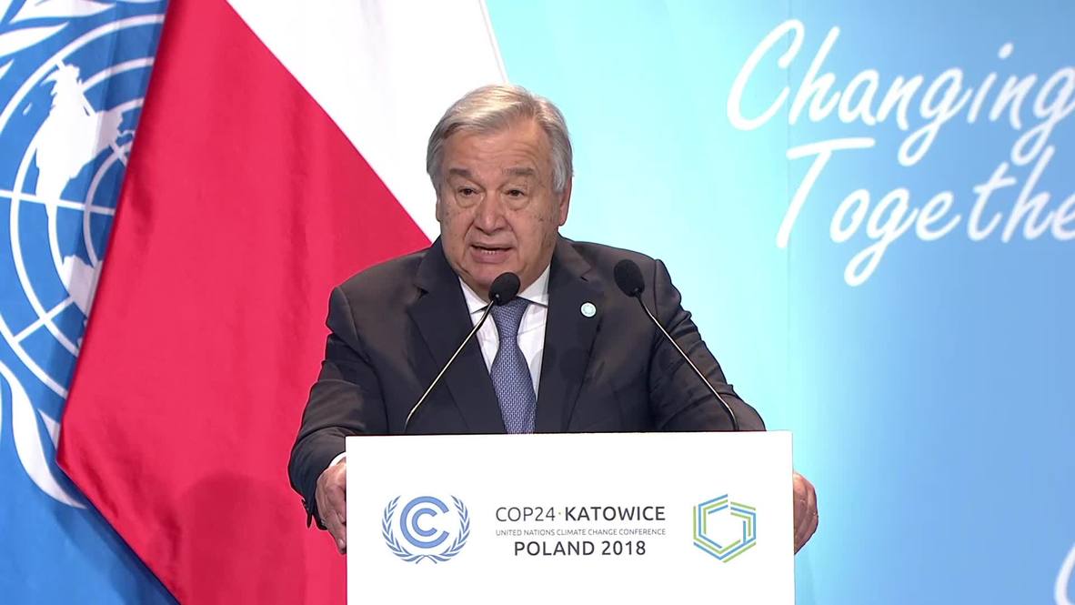Poland: 'Continuation of civilization is in your hands' - Attenborough tells world leaders at COP24
