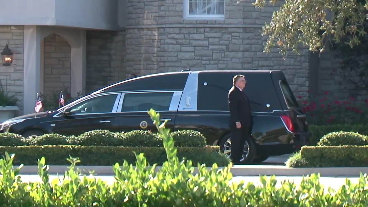 USA: George HW Bush casket transported to Washington ahead of state funeral