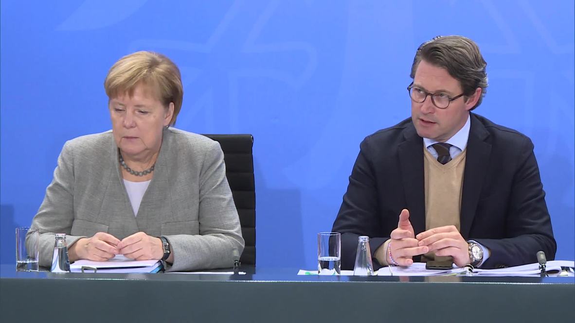 Germany: Merkel pledges funds to tackle air pollution