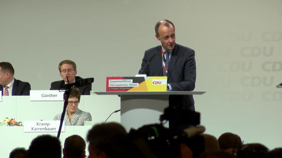 Germany: Annegret Kramp-Karrenbauer succeeds Merkel as CDU party chief