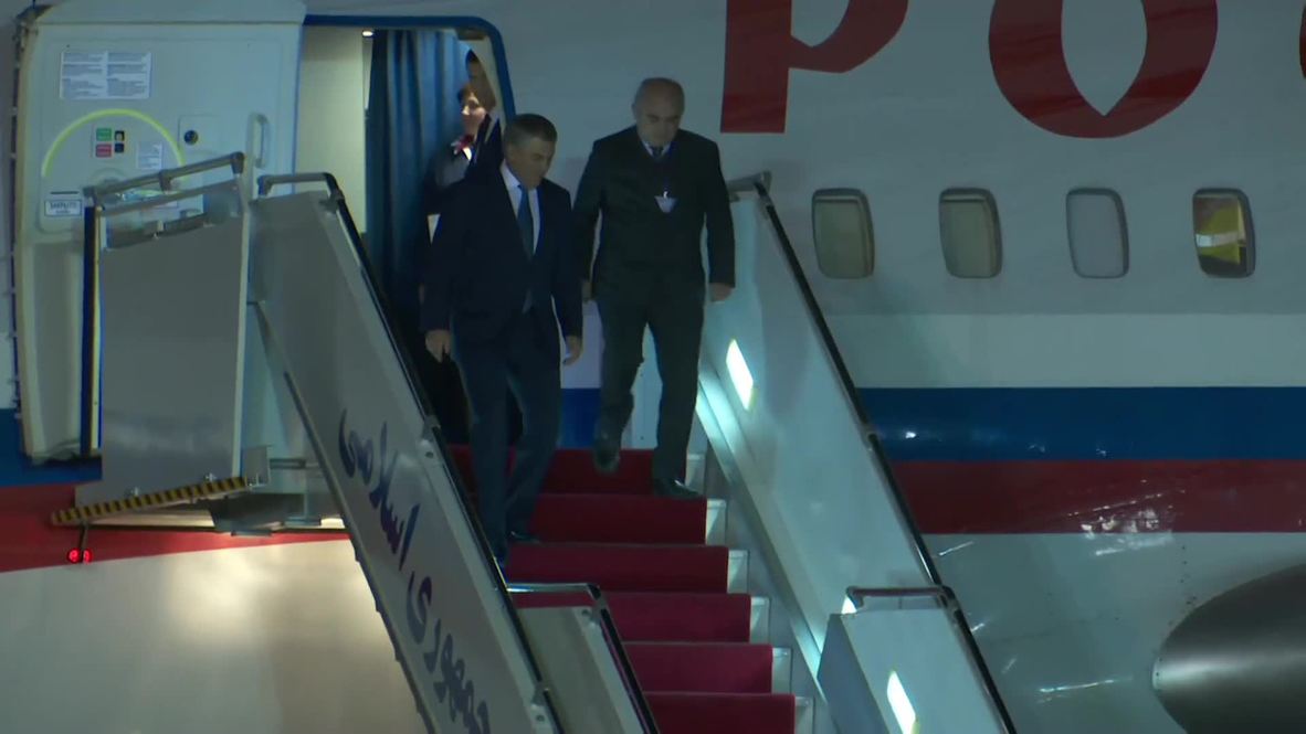 Iran: Russian State Duma chairman arrives in Tehran for anti-terror forum